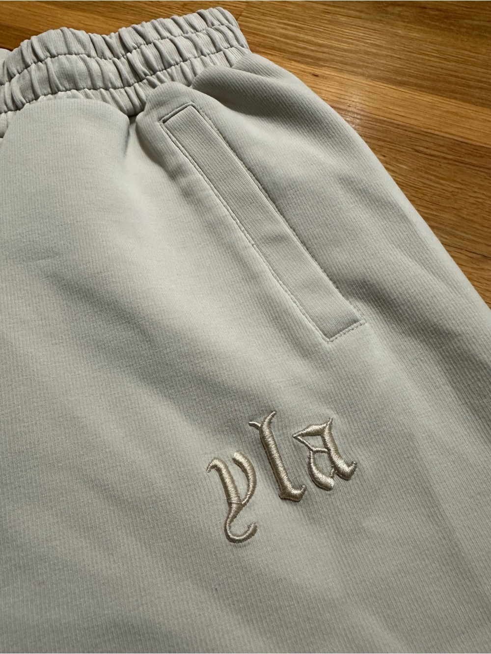 YoungLA Light Gray Men's Jogger Sweatpants - Picture 4 of 9